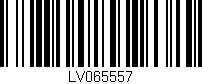 Código de barras (EAN, GTIN, SKU, ISBN): 'LV065557'