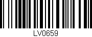 Código de barras (EAN, GTIN, SKU, ISBN): 'LV0659'