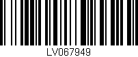 Código de barras (EAN, GTIN, SKU, ISBN): 'LV067949'