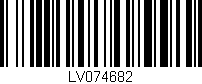 Código de barras (EAN, GTIN, SKU, ISBN): 'LV074682'
