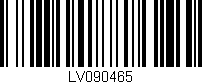 Código de barras (EAN, GTIN, SKU, ISBN): 'LV090465'
