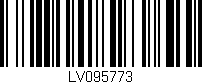 Código de barras (EAN, GTIN, SKU, ISBN): 'LV095773'