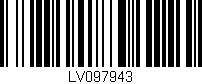 Código de barras (EAN, GTIN, SKU, ISBN): 'LV097943'