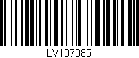 Código de barras (EAN, GTIN, SKU, ISBN): 'LV107085'