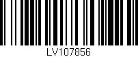 Código de barras (EAN, GTIN, SKU, ISBN): 'LV107856'