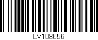 Código de barras (EAN, GTIN, SKU, ISBN): 'LV108656'