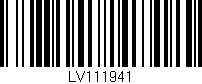 Código de barras (EAN, GTIN, SKU, ISBN): 'LV111941'