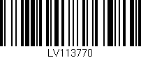Código de barras (EAN, GTIN, SKU, ISBN): 'LV113770'