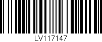 Código de barras (EAN, GTIN, SKU, ISBN): 'LV117147'