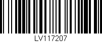 Código de barras (EAN, GTIN, SKU, ISBN): 'LV117207'