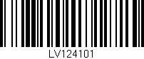 Código de barras (EAN, GTIN, SKU, ISBN): 'LV124101'