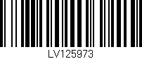 Código de barras (EAN, GTIN, SKU, ISBN): 'LV125973'