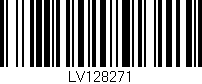 Código de barras (EAN, GTIN, SKU, ISBN): 'LV128271'