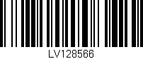 Código de barras (EAN, GTIN, SKU, ISBN): 'LV128566'