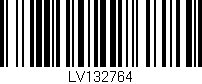 Código de barras (EAN, GTIN, SKU, ISBN): 'LV132764'