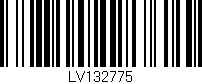Código de barras (EAN, GTIN, SKU, ISBN): 'LV132775'