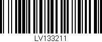 Código de barras (EAN, GTIN, SKU, ISBN): 'LV133211'