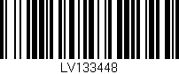 Código de barras (EAN, GTIN, SKU, ISBN): 'LV133448'