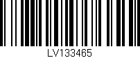 Código de barras (EAN, GTIN, SKU, ISBN): 'LV133465'