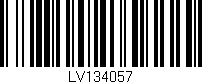 Código de barras (EAN, GTIN, SKU, ISBN): 'LV134057'