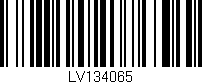Código de barras (EAN, GTIN, SKU, ISBN): 'LV134065'