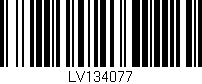 Código de barras (EAN, GTIN, SKU, ISBN): 'LV134077'