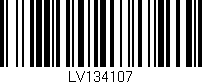 Código de barras (EAN, GTIN, SKU, ISBN): 'LV134107'
