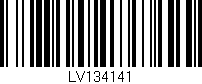 Código de barras (EAN, GTIN, SKU, ISBN): 'LV134141'