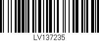 Código de barras (EAN, GTIN, SKU, ISBN): 'LV137235'