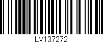 Código de barras (EAN, GTIN, SKU, ISBN): 'LV137272'