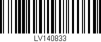 Código de barras (EAN, GTIN, SKU, ISBN): 'LV140833'