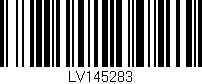 Código de barras (EAN, GTIN, SKU, ISBN): 'LV145283'