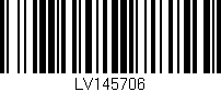 Código de barras (EAN, GTIN, SKU, ISBN): 'LV145706'