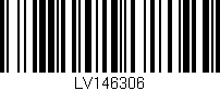 Código de barras (EAN, GTIN, SKU, ISBN): 'LV146306'
