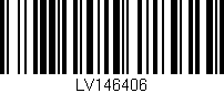 Código de barras (EAN, GTIN, SKU, ISBN): 'LV146406'