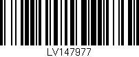 Código de barras (EAN, GTIN, SKU, ISBN): 'LV147977'