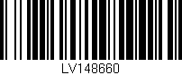 Código de barras (EAN, GTIN, SKU, ISBN): 'LV148660'