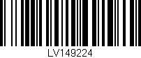 Código de barras (EAN, GTIN, SKU, ISBN): 'LV149224'