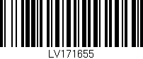 Código de barras (EAN, GTIN, SKU, ISBN): 'LV171655'