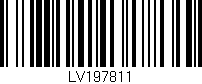 Código de barras (EAN, GTIN, SKU, ISBN): 'LV197811'