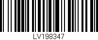Código de barras (EAN, GTIN, SKU, ISBN): 'LV198347'