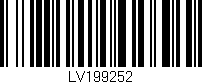Código de barras (EAN, GTIN, SKU, ISBN): 'LV199252'