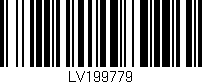 Código de barras (EAN, GTIN, SKU, ISBN): 'LV199779'