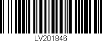 Código de barras (EAN, GTIN, SKU, ISBN): 'LV201846'