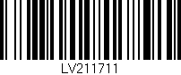 Código de barras (EAN, GTIN, SKU, ISBN): 'LV211711'