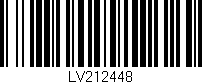 Código de barras (EAN, GTIN, SKU, ISBN): 'LV212448'