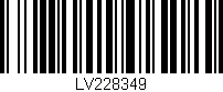 Código de barras (EAN, GTIN, SKU, ISBN): 'LV228349'