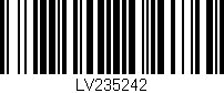 Código de barras (EAN, GTIN, SKU, ISBN): 'LV235242'