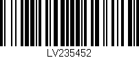 Código de barras (EAN, GTIN, SKU, ISBN): 'LV235452'