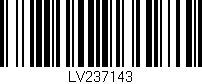 Código de barras (EAN, GTIN, SKU, ISBN): 'LV237143'